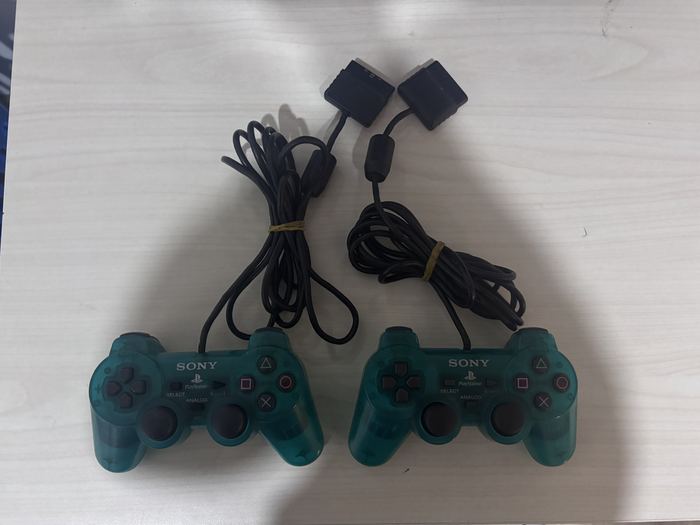 Par de Controles Sony Emerald Green (SCPH-10010)