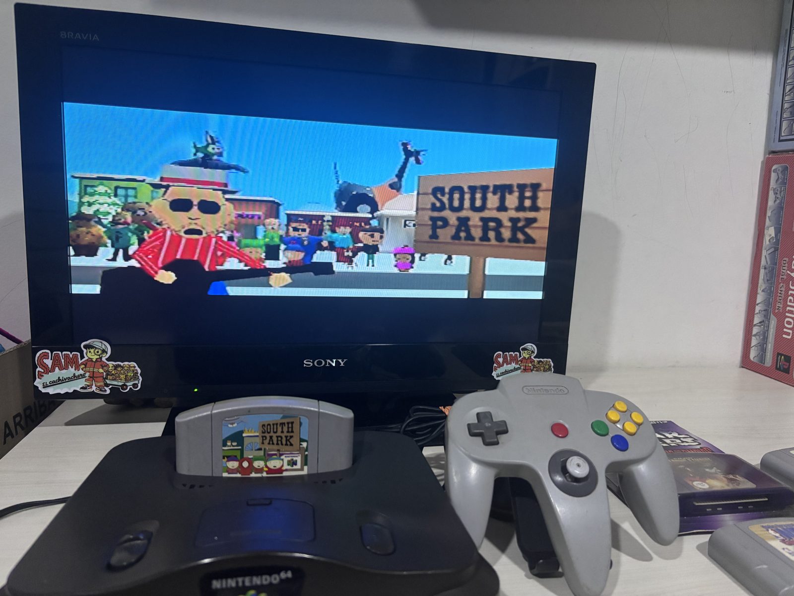 Nintendo 64 con 5 juegos
